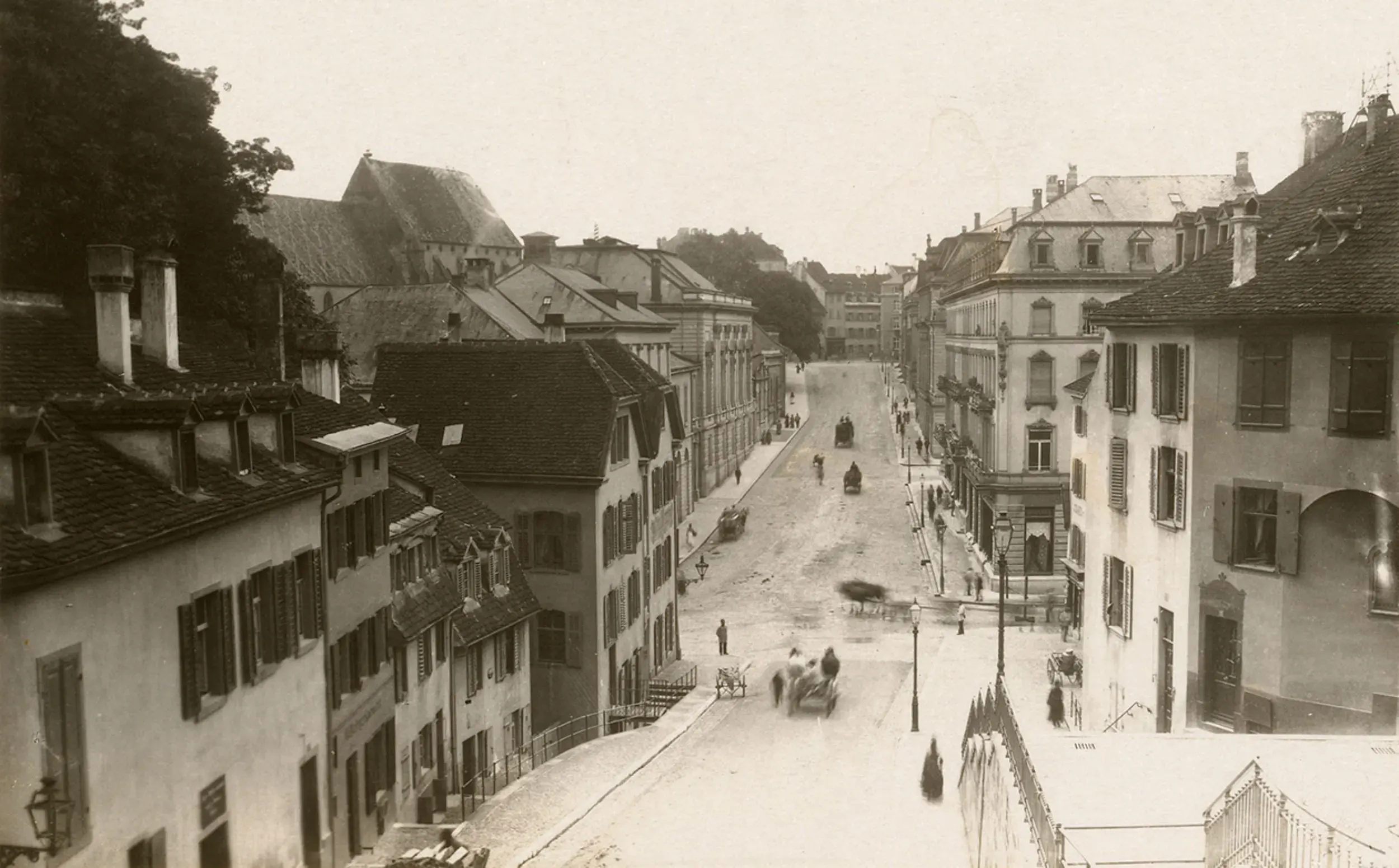 Archivbild: Strasse in Basel