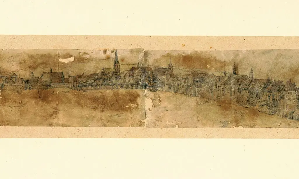Detail Rheinansicht um 1520-30